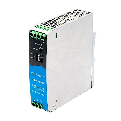 120W 48V 2.5A 85-264VAC/120-370VDC Przeciwwybuchowy Szyna DIN Zasilacz impulsowy z funkcją PFC
