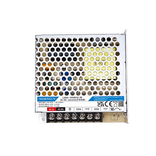 50W 5V/4A 24V/1.4A 85-264VAC/120-370VDC Przełączanie zasilania