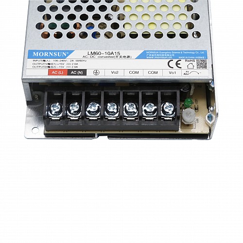 60W 15V -15V/2.0A 2.0A 85-264VAC/120-370VDC Przełączanie zasilania