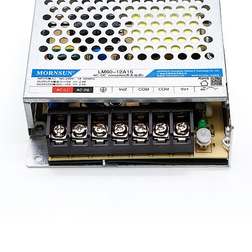 60W 15V -15V/5.0A 5.0A 165-264VAC/180-370VDC Przełączanie zasilania