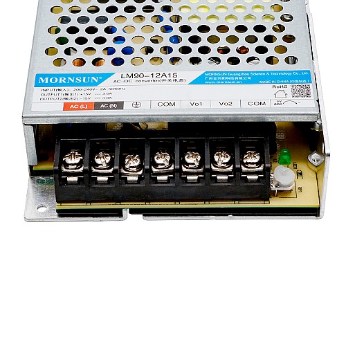 90W 15V -15V/3.0A 3.0A 165-264VAC/180-370VDC Przełączanie zasilania 90W 15V -15V/3.0A 3.0A 165-264VAC/180-370VDC Przełączanie zasilania