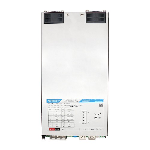 1500W 36V 42.0A 85-264VAC/120-370VDC Zasilacz impulsowy z funkcją PFC 1500W 36V 42.0A 85-264VAC/120-370VDC Zasilacz impulsowy z funkcją PFC