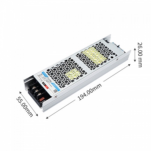 200W 12V 16.7A 85-305VAC/120-430VDC Zasilacz impulsowy z funkcją PFC