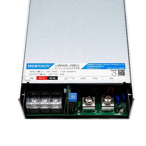 600W 36V 16.7A 80-277VAC/110-390VDC Zasilacz impulsowy z funkcją PFC