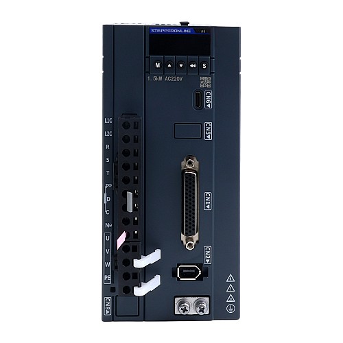 Zestaw serwomotorów AC A6 Seria 1500W RS485 3000rpm 4,90Nm z hamulcem enkoder absolutny 17-bitowy IP67 - A6-RS1500H2B1-M17 | StepperOnline