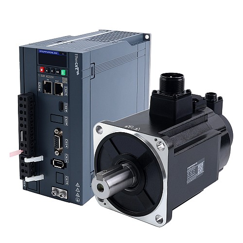 Zestaw serwomotorów AC A6 Seria 1500W EtherCAT 3000rpm 4,78Nm z hamulcem enkoder absolutny 17-bitowy IP67 - A6-EC1500H2B1-M17 | StepperOnline