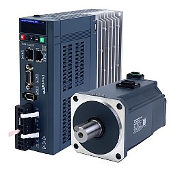 Zestaw serwosilnika AC EtherCAT serii A6 o mocy 750W, 3000rpm, 2,39Nm z hamulcem, 17-bitowy enkoder absolutny IP67