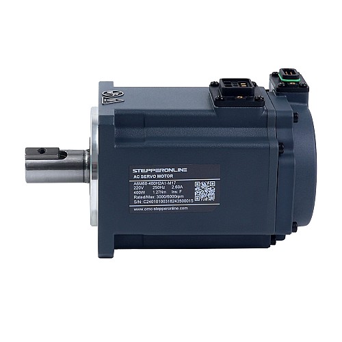 Zestaw Silnika Serwo AC PROFINET Seria A6 400W STO Safe Torque Off 3000rpm 1,27Nm Enkoder Absolutny 17-Bitowy IP67 - A6-PN400H2A1-M17-STO | StepperOnline