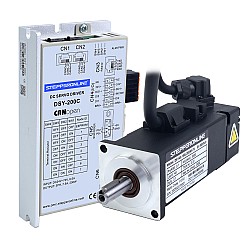 DSY Seria 100W Silnik Serwo DC CANopen 24-70VDC 0,318Nm z Hamulcem 3000rpm Enkoder Przyrostowy 17-Bit IP65