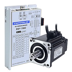 DSY Seria 750W Silnik Serwo DC CANopen 24-70VDC 2,39Nm 3000rpm Enkoder Przyrostowy 17-Bit IP65