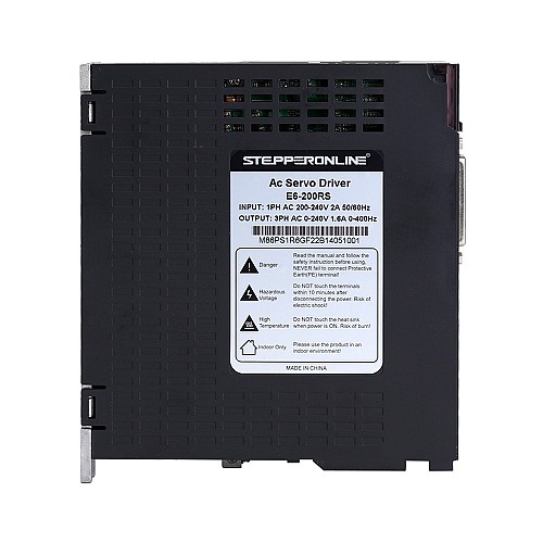 Zestaw silnika serwo AC 200W serii E6 3000rpm 0,64Nm 17-bitowy enkoder IP65