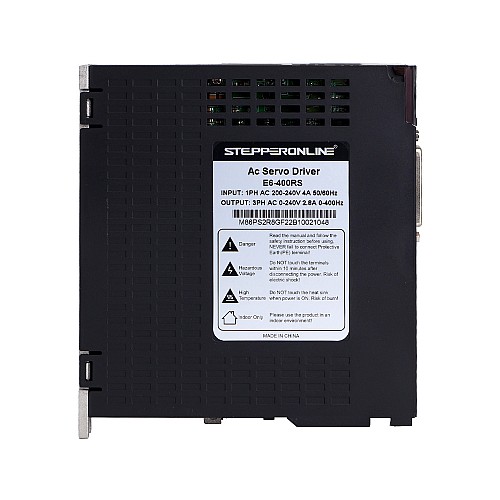 Zestaw silnika serwo AC 400W serii E6 3000rpm 1,27Nm 17-bitowy enkoder IP65