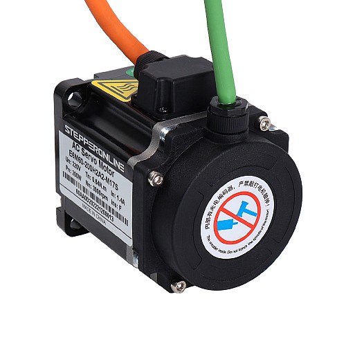Zestaw silnika serwo AC 200W serii E6 3000rpm 0,64Nm 17-bitowy enkoder IP65