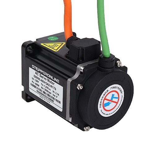 Zestaw silnika serwo AC 400W serii E6 3000rpm 1,27Nm 17-bitowy enkoder IP65