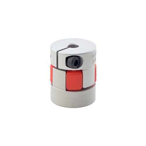 Elastyczne sprzęgło szczękowe 5mm - 6,35mm 20x25mm Łącznik wału silnika krokowego CNC