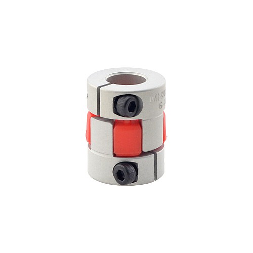 6mm - 10mm Elastyczne sprzęgło szczękowe 20x25mm CNC Silnik krokowy Sprzęgło wału wpustowego