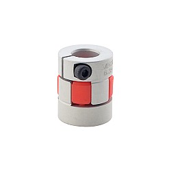 6.35mm - 10mm Elastyczne sprzęgło szczękowe 20x25mm CNC Silnik krokowy Sprzęgło wału wpustowego