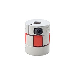 6,35mm - 6,35mm Elastyczne sprzęgło szczękowe 20x25mm Łącznik wału silnika krokowego CNC