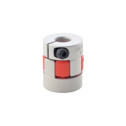 8mm - 8mm Elastyczne sprzęgło szczękowe 20x25mm Łącznik wału silnika krokowego CNC