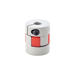 8mm - 12mm Elastyczne sprzęgło szczękowe 25x30mm CNC Silnik krokowy Sprzęgło wału wpustowego