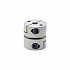 5mm - 5mm Elastyczne sprzęgło jednotarczowe 19x19mm CNC Silnik krokowy Sprzęgło wału wpustowego