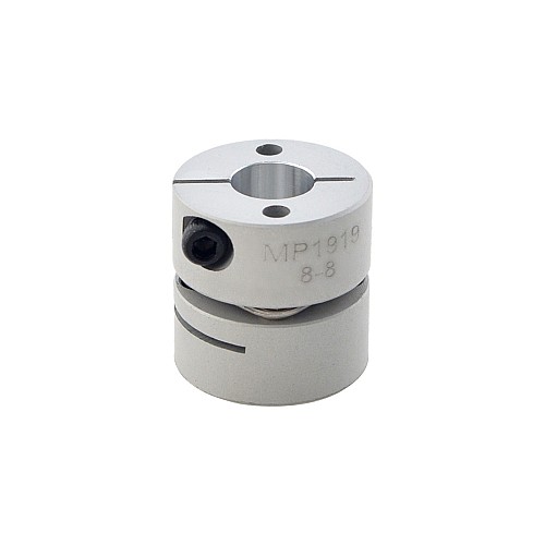 8mm - 8mm Elastyczne sprzęgło jednotarczowe 19x19mm CNC Silnik krokowy Sprzęgło wału wpustowego
