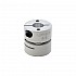 8mm - 8mm Elastyczne sprzęgło jednotarczowe 19x19mm CNC Silnik krokowy Sprzęgło wału wpustowego