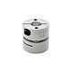 8mm - 8mm Elastyczne sprzęgło jednotarczowe 19x19mm CNC Silnik krokowy Sprzęgło wału wpustowego