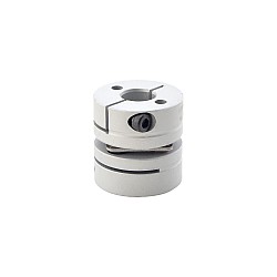 Wyprzedaż w CN — 6.35mm - 10mm Elastyczne sprzęgło jednotarczowe 26x26mm CNC Silnik krokowy Sprzęgło wału wpustowego