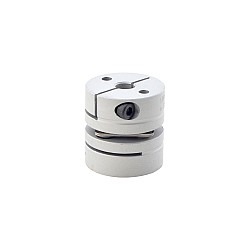 6.35mm - 6.35mm Elastyczne sprzęgło jednotarczowe 26x26mm CNC Silnik krokowy Sprzęgło wału wpustowego