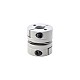 8mm - 10mm Elastyczne sprzęgło jednotarczowe 26x26mm Łącznik wału silnika krokowego CNC