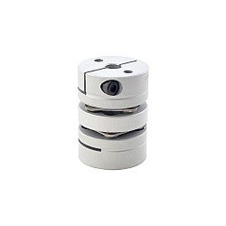 5mm - 6mm Elastyczne podwójne sprzęgło tarczowe 26x35mm Łącznik wału silnika krokowego CNC
