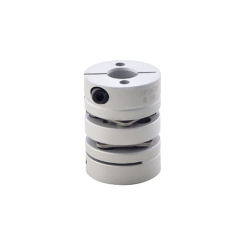 8mm - 10mm Elastyczne podwójne sprzęgło tarczowe 26x35mm Łącznik wału silnika krokowego CNC 8mm - 10mm Elastyczne podwójne sprzęgło tarczowe 26x35mm Łącznik wału silnika krokowego CNC