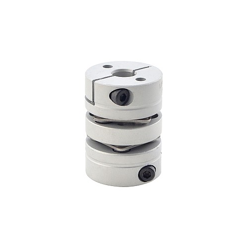 8mm - 8mm Elastyczne podwójne sprzęgło tarczowe 26x35mm Łącznik wału silnika krokowego CNC