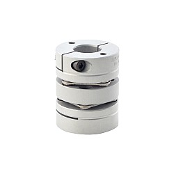 14mm - 14mm Elastyczne podwójne sprzęgło tarczowe 32x41mm Łącznik wału silnika krokowego CNC