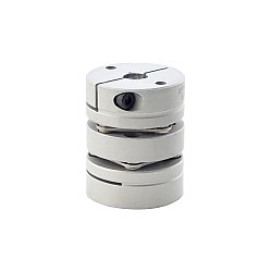 8mm - 14mm Elastyczne podwójne sprzęgło tarczowe 32x41mm Łącznik wału silnika krokowego CNC
