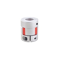 12mm - 12mm Elastyczne sprzęgło szczękowe 25x30mm CNC Silnik krokowy Sprzęgło wału wpustowego