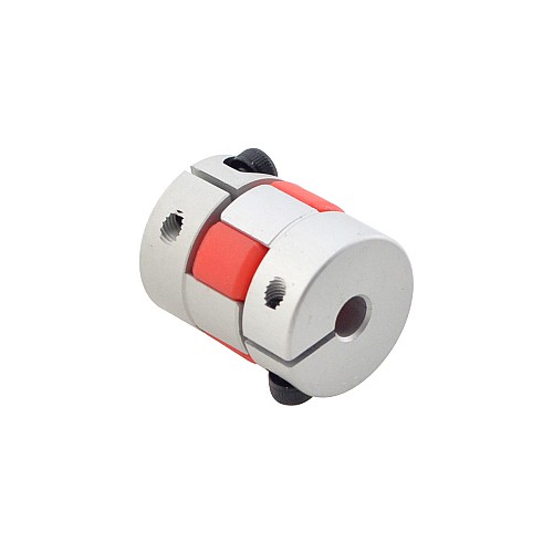Elastyczne sprzęgło szczękowe 5mm - 6,35mm 20x25mm Łącznik wału silnika krokowego CNC