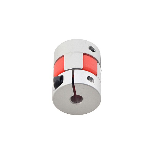 Elastyczne sprzęgło szczękowe 5mm - 6,35mm 20x25mm Łącznik wału silnika krokowego CNC
