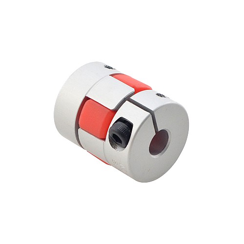 6,35mm - 6,35mm Elastyczne sprzęgło szczękowe 20x25mm Łącznik wału silnika krokowego CNC 6,35mm - 6,35mm Elastyczne sprzęgło szczękowe 20x25mm Łącznik wału silnika krokowego CNC