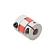 8mm - 10mm Elastyczne sprzęgło szczękowe 20x25mm Łącznik wału silnika krokowego CNC