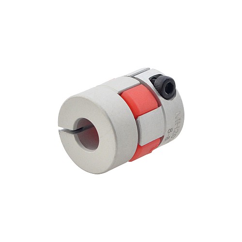 8mm - 8mm Elastyczne sprzęgło szczękowe 20x25mm Łącznik wału silnika krokowego CNC