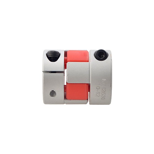 10mm - 12mm Elastyczne sprzęgło szczękowe 25x30mm Łącznik wału silnika krokowego CNC