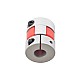 10mm - 12mm Elastyczne sprzęgło szczękowe 25x30mm Łącznik wału silnika krokowego CNC