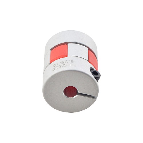 6.35mm - 10mm Elastyczne sprzęgło szczękowe 25x30mm CNC Silnik krokowy Sprzęgło wału wpustowego