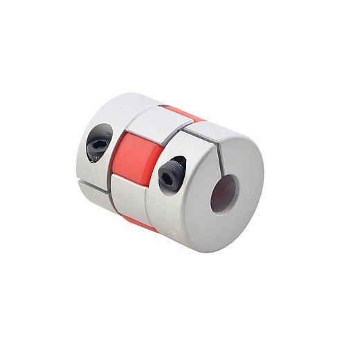 6.35mm - 8mm Elastyczne sprzęgło szczękowe 25x30mm CNC Silnik krokowy Sprzęgło wału wpustowego
