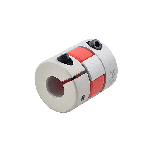 8mm - 10mm Elastyczne sprzęgło szczękowe 25x30mm CNC Silnik krokowy Sprzęgło wału wpustowego