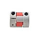 8mm - 10mm Elastyczne sprzęgło szczękowe 25x30mm CNC Silnik krokowy Sprzęgło wału wpustowego