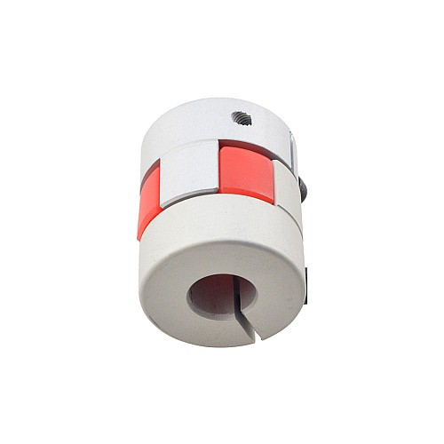 8mm - 10mm Elastyczne sprzęgło szczękowe 25x30mm CNC Silnik krokowy Sprzęgło wału wpustowego