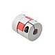 8mm - 12mm Elastyczne sprzęgło szczękowe 25x30mm CNC Silnik krokowy Sprzęgło wału wpustowego